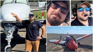 Un avion de mici dimensiuni s-a prăbușit și a luat foc în timpul unui festival din Argentina. Un mesaj premonitoriu:"Intrarea în Ceruri este în mâinile tale"