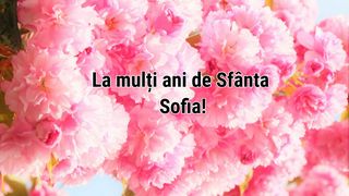 Mesaje de La mulți ani de Sf&acirc;nta Sofia 2025