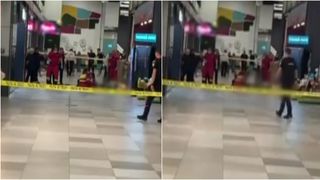 VIDEO Incident violent într-un supermarket din București. Un bărbat a fost înjunghiat