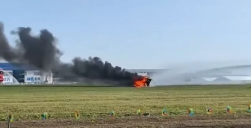 Două mașini zburătoare s-au ciocnit în aer în China