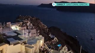 VIDEO Santorini, insula preferată de turiști