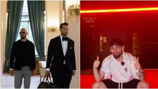 VIDEO Incident tensionat în fața casei fraților Tate: un bărbat înarmat cu pistol airsoft, reținut de bodyguarzi și predat poliției