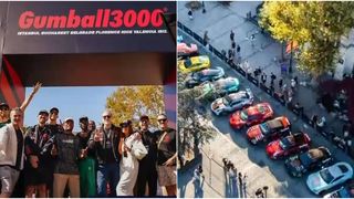 VIDEO Raliul Gumball revine la București: peste 100 de autoturisme de lux &icirc;n Piața Constituției