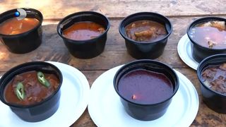 VIDEO Festival gastronomic la Timișoara: gulaș din mistreț și sarmale vânătorești