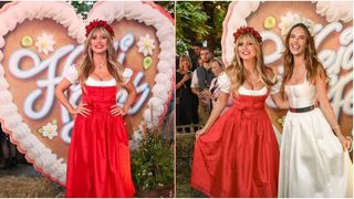 VIDEO Heidi Klum, cu familia la Oktoberfest