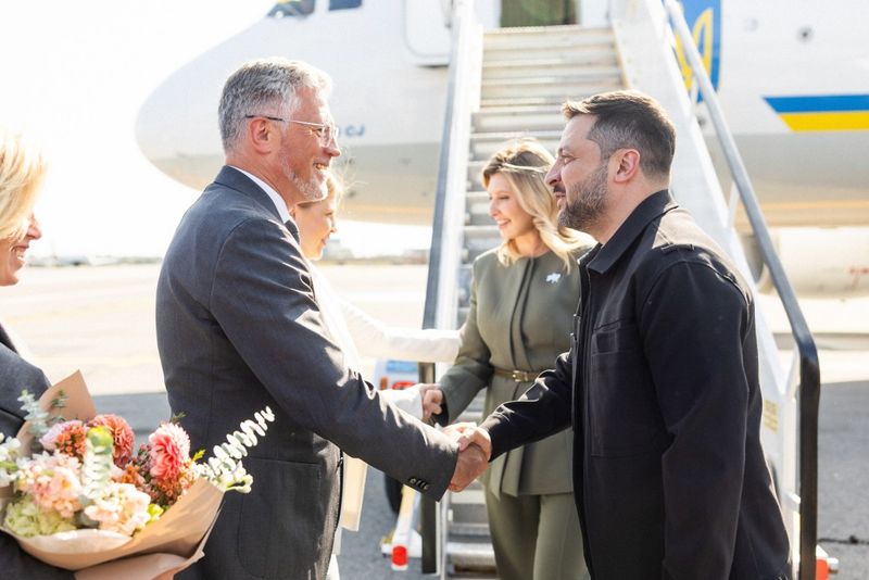 Soții Zelenski au ajuns la New York