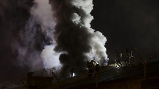 sectorul 2, depozit antrefrig, incendiu 