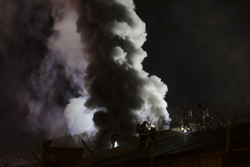 sectorul 2, depozit antrefrig, incendiu 