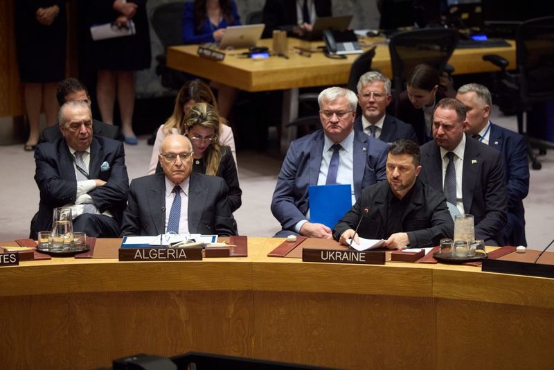 Volodimir Zelenski, discurs la ONU