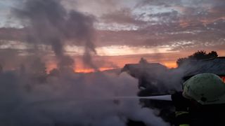 incendiu arad, pompieri 