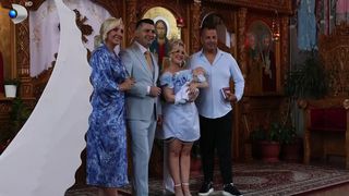 Adina Popovici și Mihai Sicoe și-au botezat băiețelul