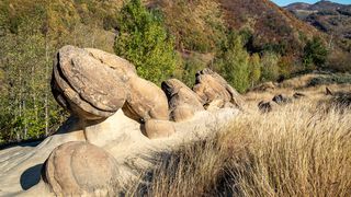 Trovanții de la Ulmeț - județul Buzău