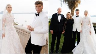 VIDEO Nunta anului pe malul lacului Garda din Italia. Fiica lui Dragoș Pavăl, unul dintre cei mai bogați afaceriști din România, s-a căsătorit