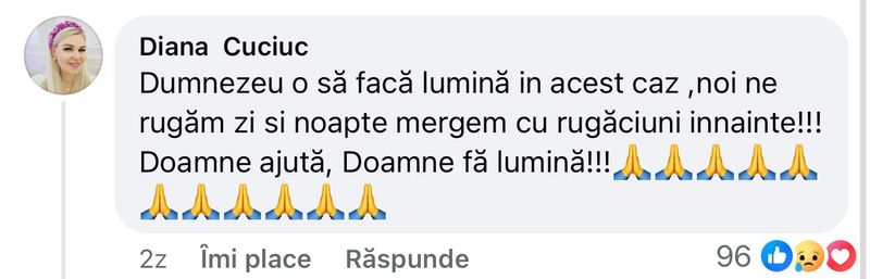 Declarații mama Andreei Cuciuc 