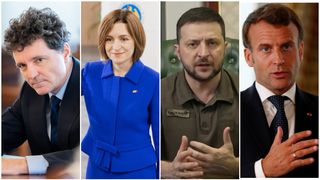 VIDEO "Rusia a eșuat în destabilizarea Moldovei". Nicușor Dan, Zelenski, Macron și alți lideri europeni, elogii pentru "curajul poporului moldovean"