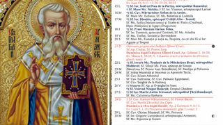 Ce sărbătoare este în Calendarul ortodox pe 30 septembrie 2025?