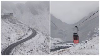 Ninsori pe Transalpina și Transfăgărășan
