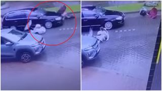 VIDEO Eleve de 12 și 13 ani, spulberate pe o trecere de pietoni din Dorohoi. Momentul în care mașina le lovește în plin