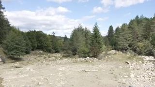 O parte din drumul pe care eleviii de gimnaziu trebuie să îl facă pentru a ajunge la școală