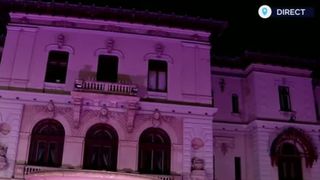 VIDEO Palatul Cotroceni, luminat &icirc;n roz pentru a marca Ziua Națională a luptei &icirc;mpotriva cancerului la s&acirc;n