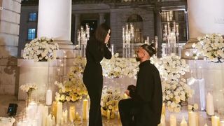 VIDEO Radu Drăgușin și-a cerut iubita în căsătorie