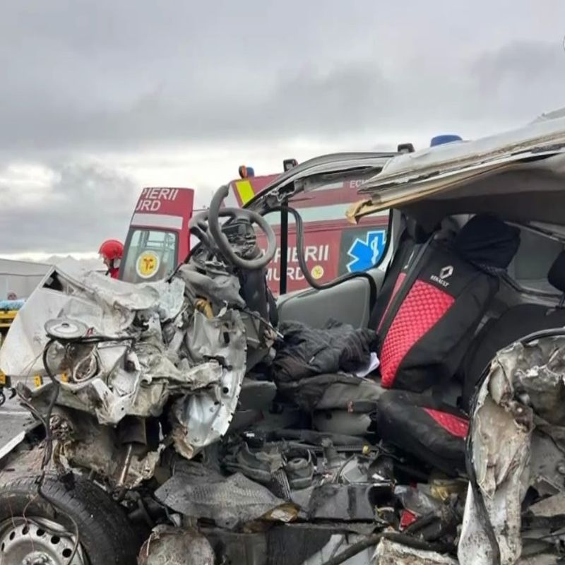 Accident grav pe DN13