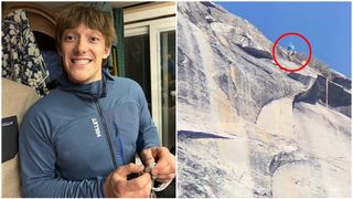 VIDEO Un tânăr alpinist de 23 de ani s-a prăbușit de pe un vârf de 900 de metri în timpul unui streaming live