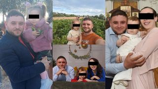 El este Vasile, tânărul muncitor moldovean ucis în explozia din Italia. Două fetițe mici au rămas orfane de tată