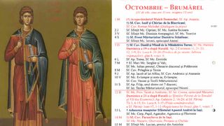 Ce sărbătoare este în Calendarul ortodox pe 7 octombrie? Sunt prăznuți ocrotitorii OIteniei
