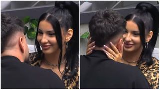 VIDEO Kira, cu lacrimi în ochi după gală: "Lăcrimez că ești prea frumos" Maschează deranjul cu complimente, dar Moldo o înțelege din priviri: "Te rog din tot sufletul meu"