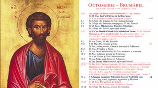 Ce sărbătoare este în Calendarul ortodox pe 9 octombrie 2025?