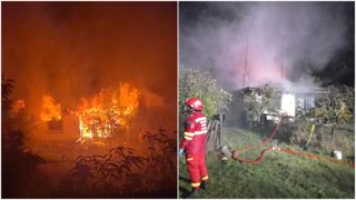 Bărbat ucis de incendiul care i-a făcut casa scrum. Unde a fost găsit trupul victimei de 63 de ani
