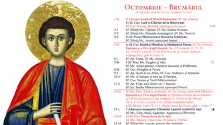 Ce sărbătoare este în Calendarul ortodox pe 11 octombrie 2025?
