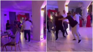 VIDEO Momentul &icirc;n care mai mulți bărbați s-au bătut la un eveniment, &icirc;n Craiova