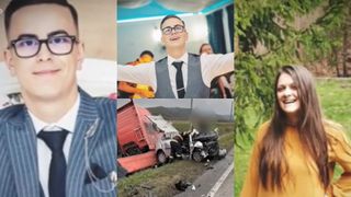 VIDEO Cine sunt cei doi studenți din Maramureș care și-au pierdut viața într-un accident cumplit. Unde vor fi înmormântați 