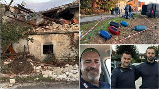 VIDEO Masacru în Italia, după ce o casă a fost aruncată în aer de trei frați care s-au opus evacuării. Trei polițiști au murit pe loc