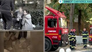VIDEO Dezastru după explozia din Rahova. Trei etaje din bloc, distruse