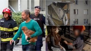 VIDEO „Copilul a început să plângă” Lacrimi, strigăte și neputință în mijlocul dezastrului din Rahova. Zeci de familii, distruse după explozia devastatoare