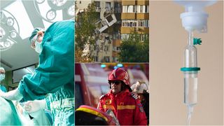 VIDEO Scene de coșmar în spitalele din București. Medicii luptă pentru viețile victimelor după explozia din Rahova. Care este starea răniților