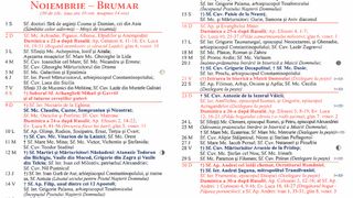 Calendar ortodox noiembrie 2025: Cele mai importante sărbători. Când pică Moșii de toamnă și când este Lăsatul secului pentru Postul Crăciunului