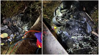 A murit la 23 de ani, după ce s-a răsturnat cu mașina într-un șanț cu apă, în Satu Mare! Trupul tânărului a fost găsit sub autoturismul distrus complet