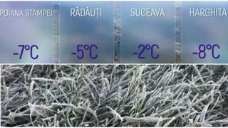 VIDEO Cea mai friguroasă zi de octombrie