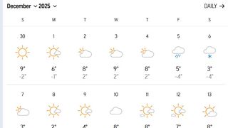 C&acirc;nd va ninge &icirc;n București