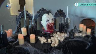 VIDEO Pregătiri de Halloween la Castelul Bran