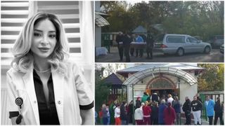 VIDEO Ștefania Szabo, doctorița care a murit în camera de gardă, înmormântată în uniforma medicală. Obiectul care va fi pus în sicriul directorului medical al Spitalului din Buzău