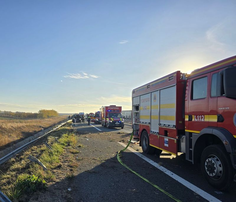 accident grav, accident A1, victime 