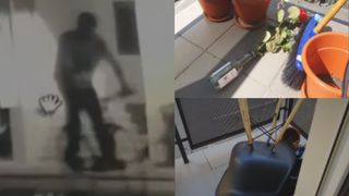 VIDEO O femeie de 40 de ani, hărțuită de trei luni de fostul iubit. Bărbatul a fost surprins escalad&acirc;nd blocul pentru a intra &icirc;n apartamentul ei