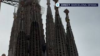 VIDEO Sagrada Familia din Barcelona devine cea mai &icirc;naltă biserică din lume