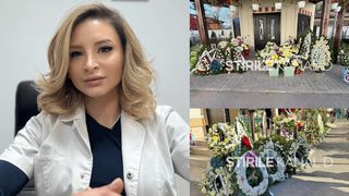 Ștefania Szabo, condusă astăzi pe ultimul drum! Lacrimi și durere la căpătâiul doctoriței! Imagini pline de durere