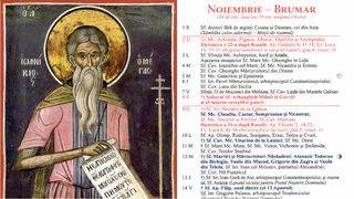 Ce sărbătoare este &icirc;n Calendarul ortodox pe 4 noiembrie 2025?